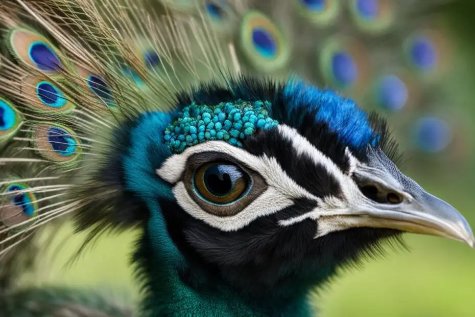 what does a baby peacock look like