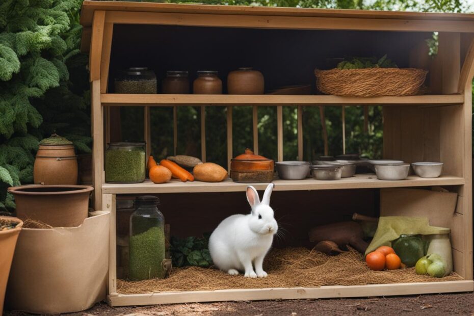 why do rabbits thump in their hutch