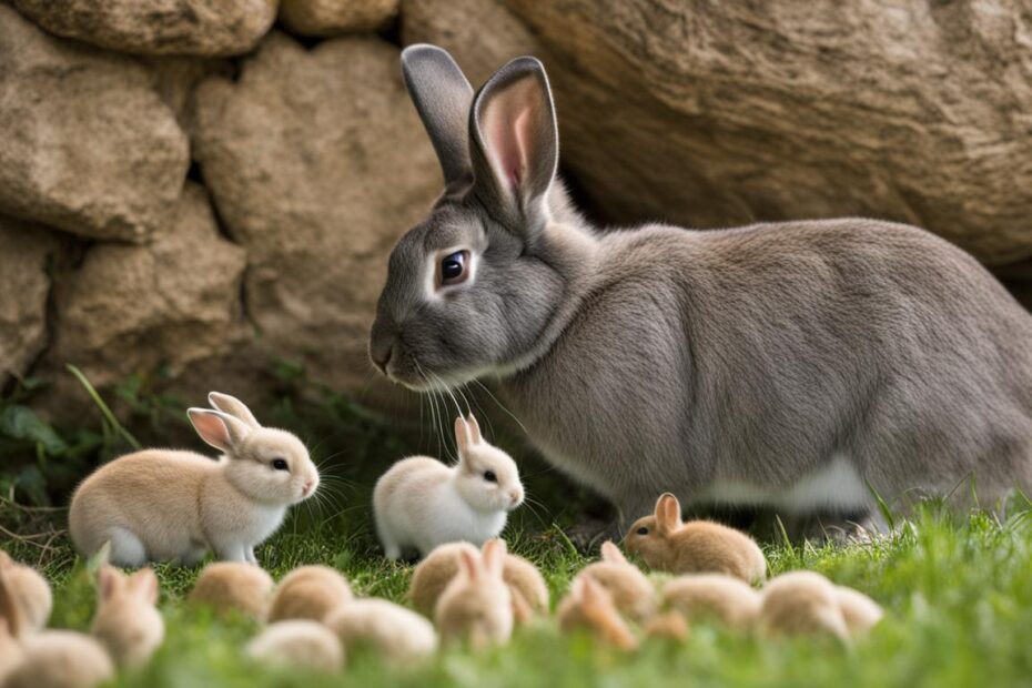 will male rabbits kill babies