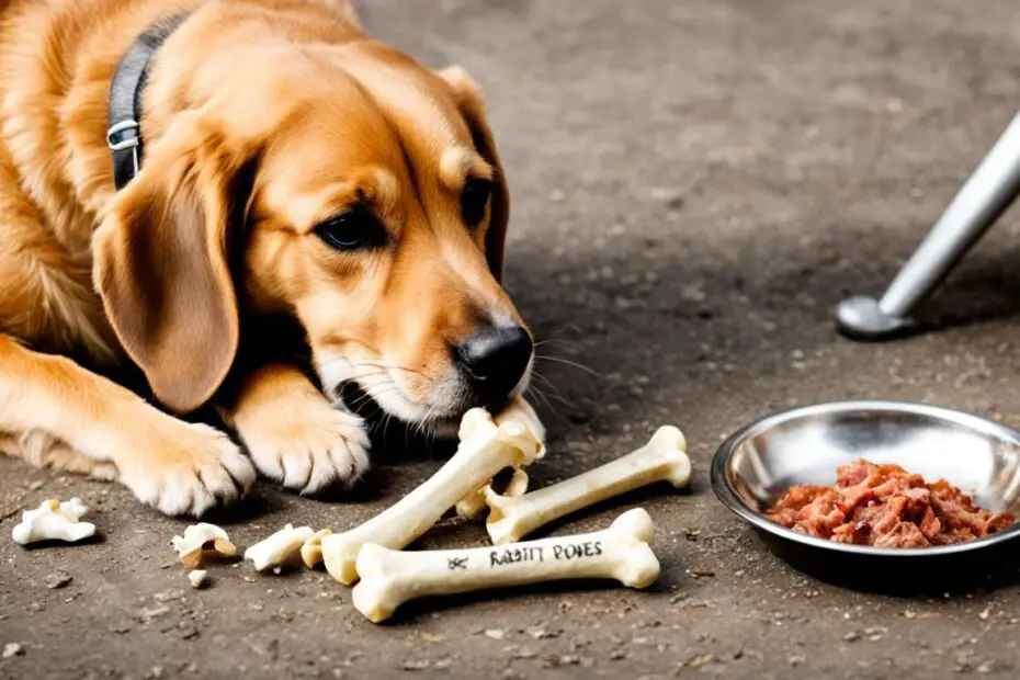 can dogs eat rabbit bones