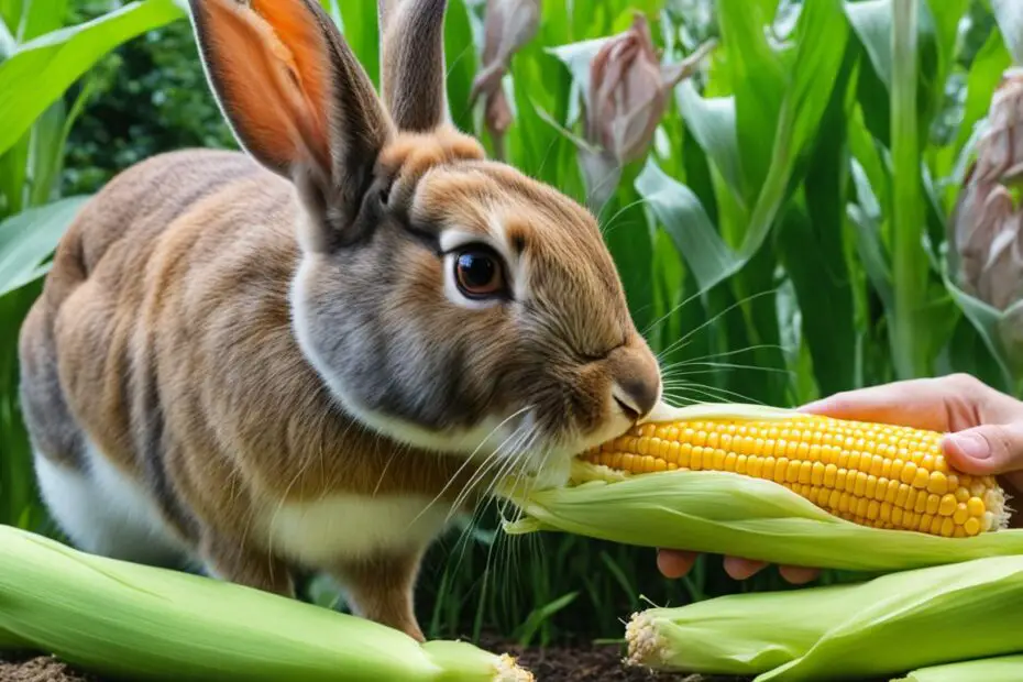 can rabbits have corn