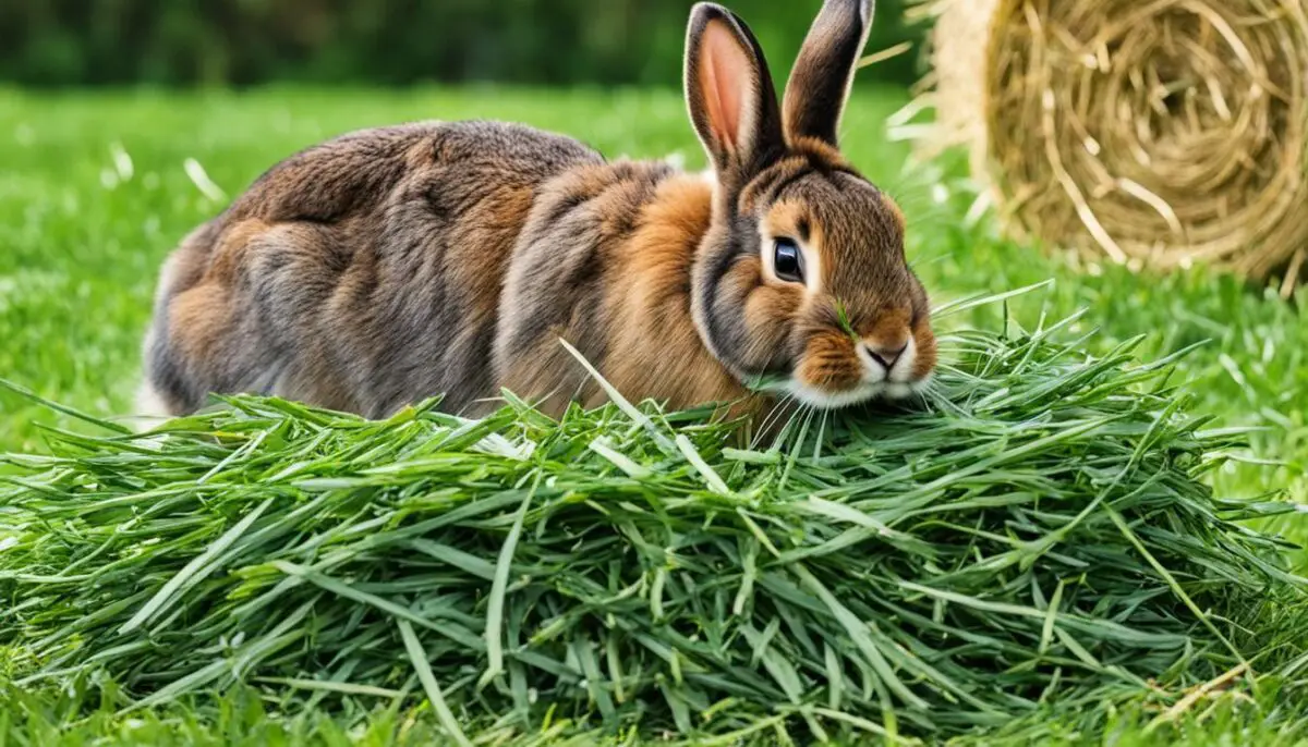 hay for rabbits