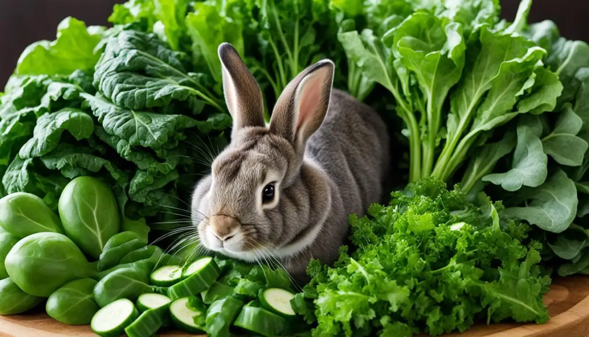 leafy greens for rabbits