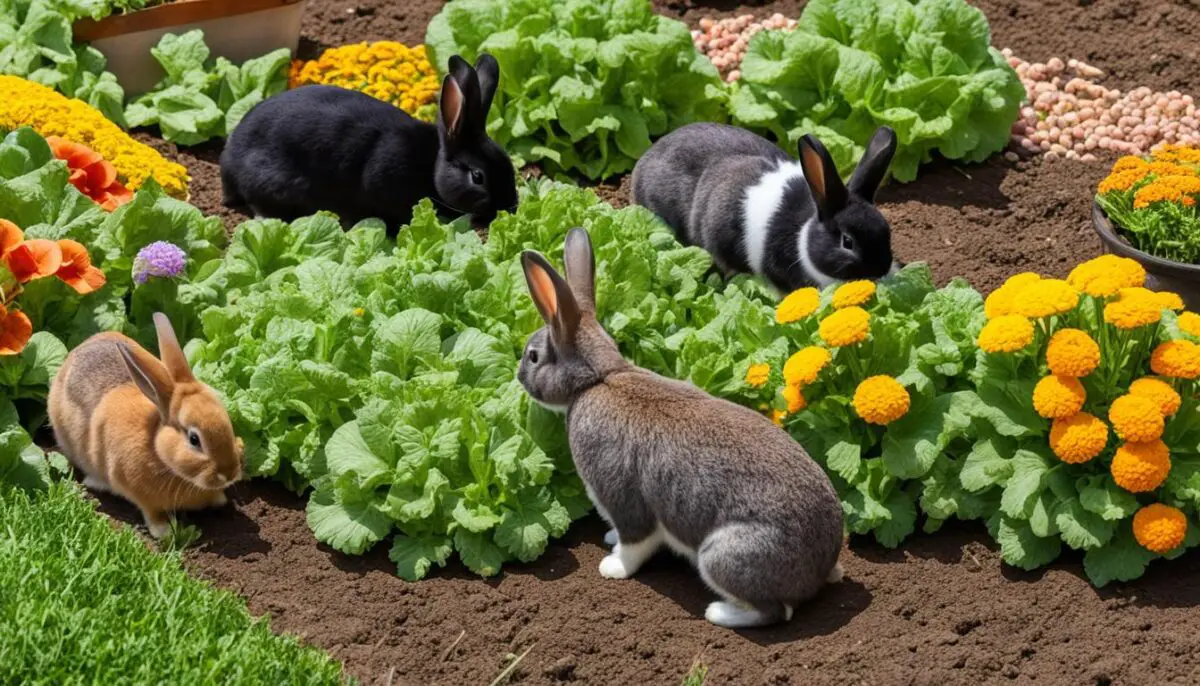rabbit-friendly plants