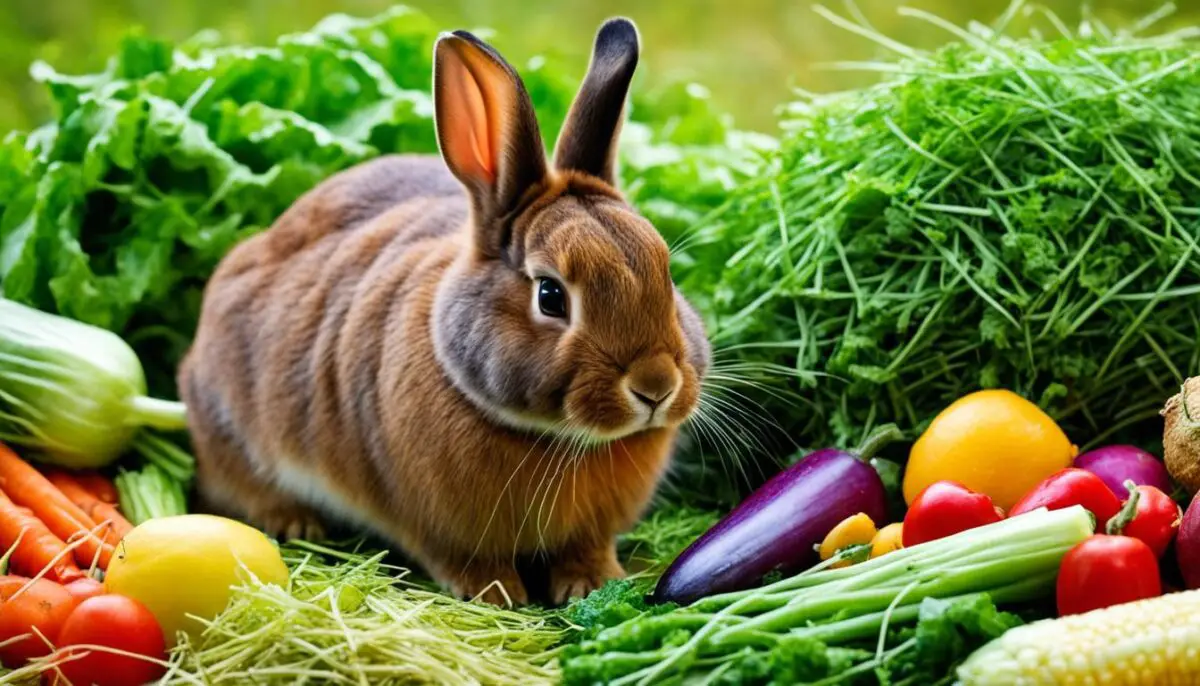 rabbit hay diet