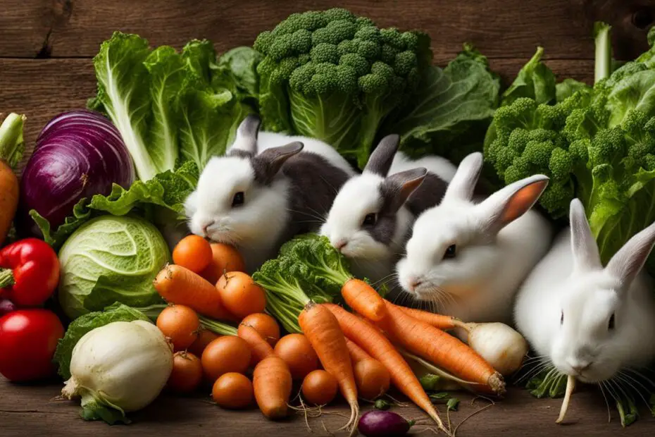 what veggies can rabbits eat daily