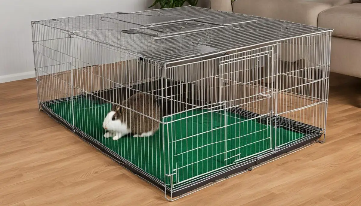 advantages of using a rabbit cage