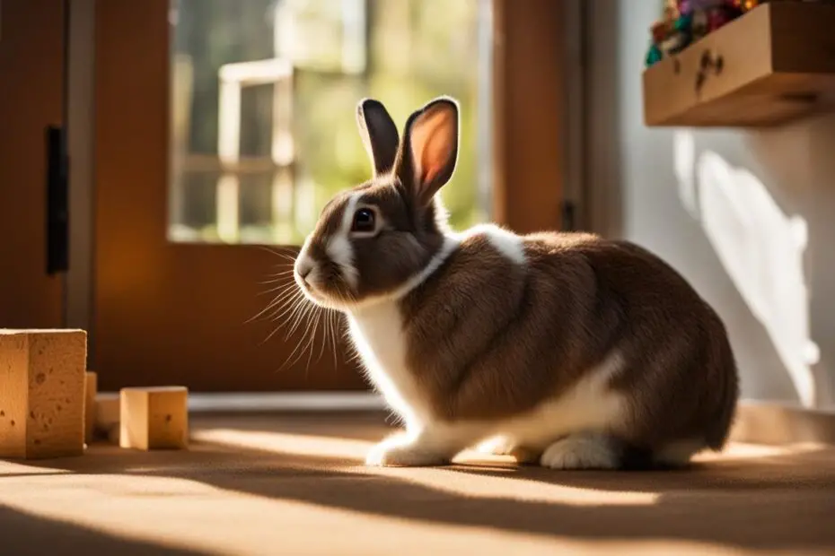 can you bring an outdoor rabbit inside to play