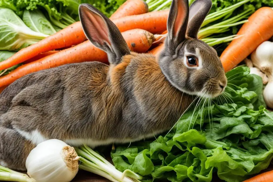 do rabbits eat garlic