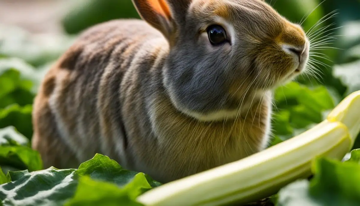 feeding summer squash to rabbits