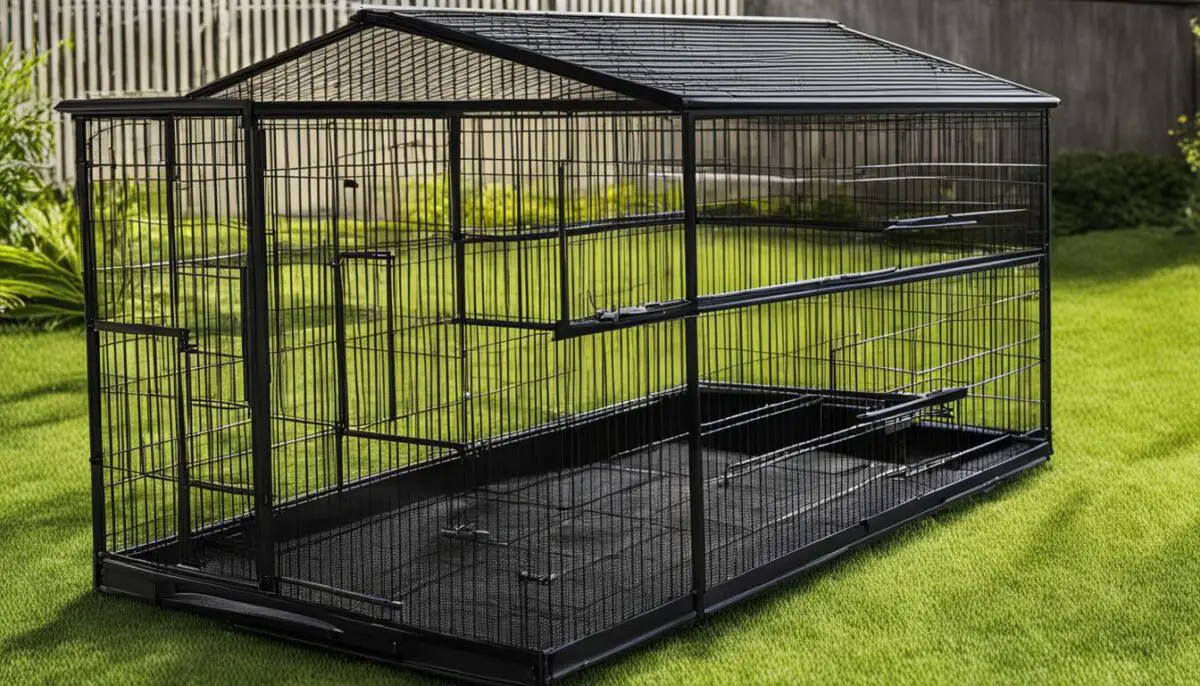 rabbit cage for large rabbits
