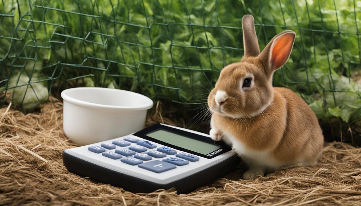 rabbit enclosure calculator