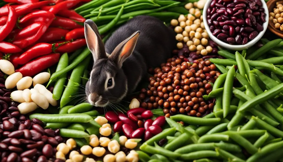 safe beans for rabbits