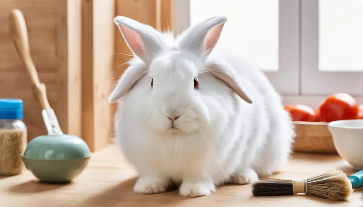 white angora rabbit care tips