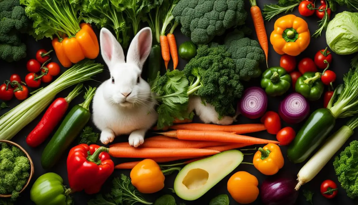 fresh foods for rabbits